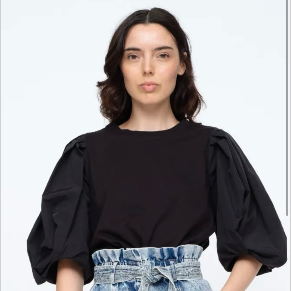 Sea New York Nadja Top T-Shirt Puff Sleeve S